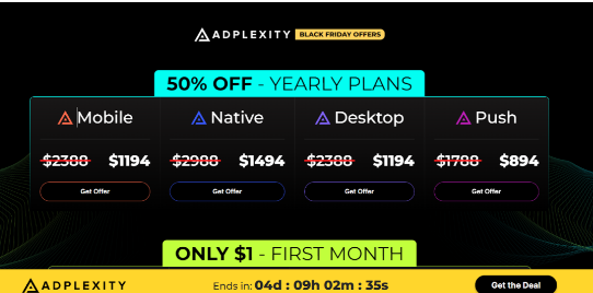 Adplexity Black Friday Deals