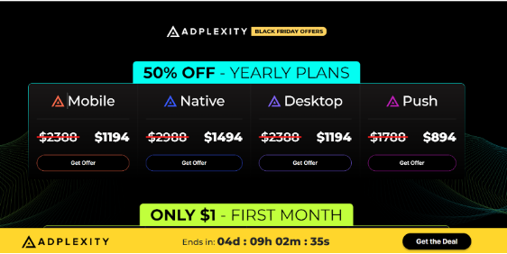 Adplexity Cyber Monday