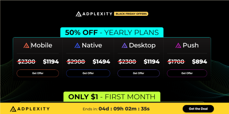 Adplexity Black Friday 