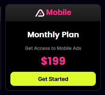 Adplexity Mobile Plan