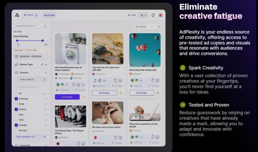 Extract & Modify High-Performing Creatives