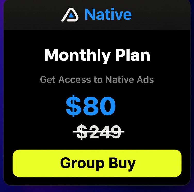 AdPlexity Group Buy AdPlexity Group Buy
