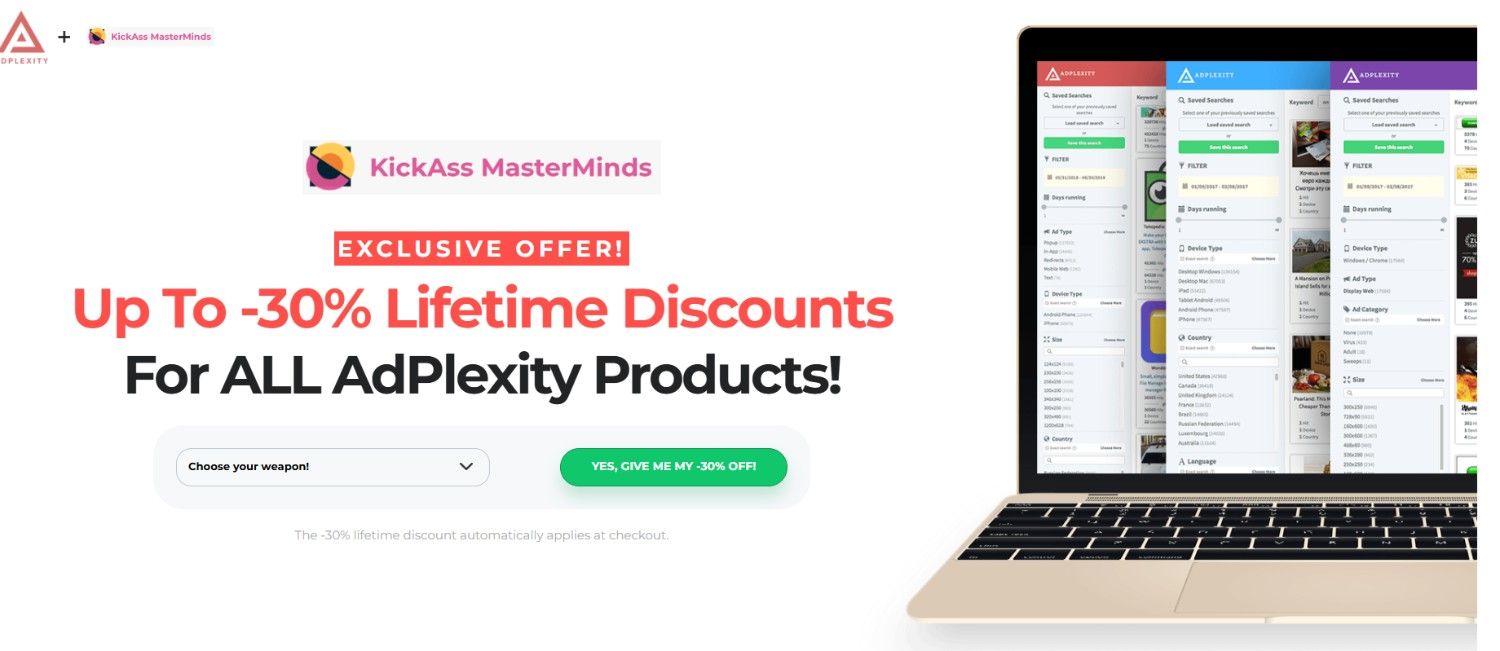 Adplexity Homepage