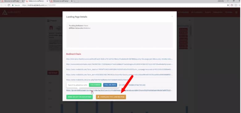 Download Landing Pages