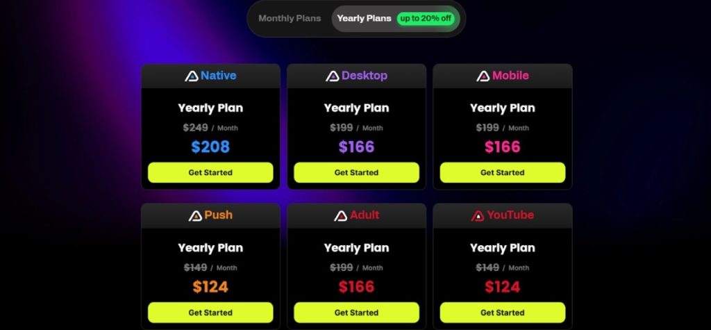 Adplexity pricing